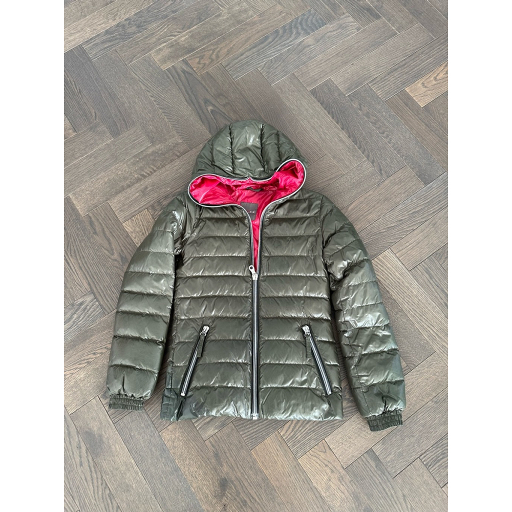 Women's Duvetica Puffer Jacket Size 42 Green